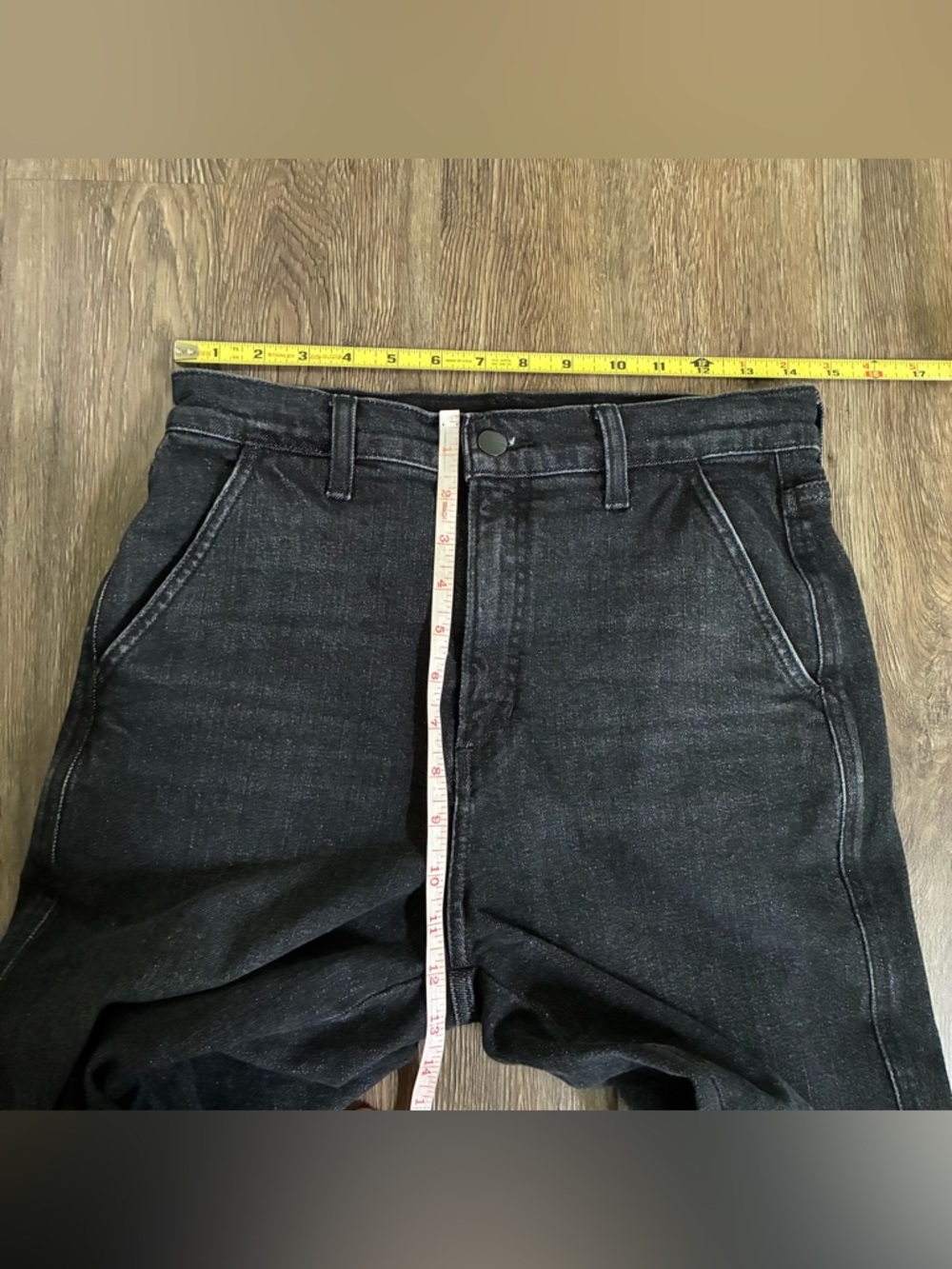 Joe’s Jeans TRIXIE HIGH RISE WIDE LEG CUFFED TROUSER in Mindset - Picture 11 of 12